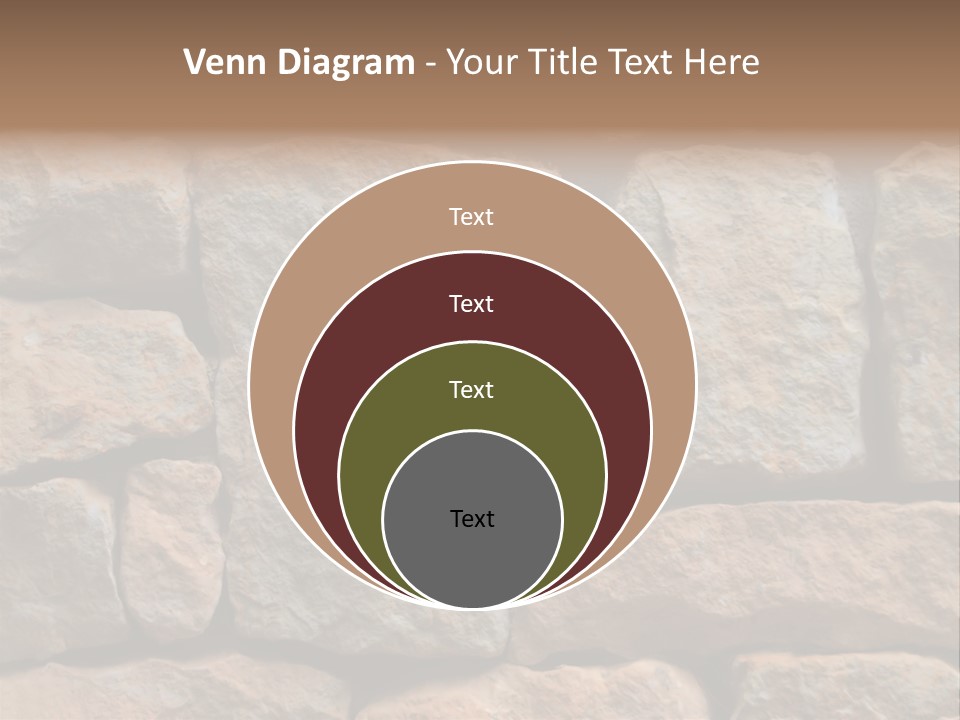 Stone Wall Texture PowerPoint Template