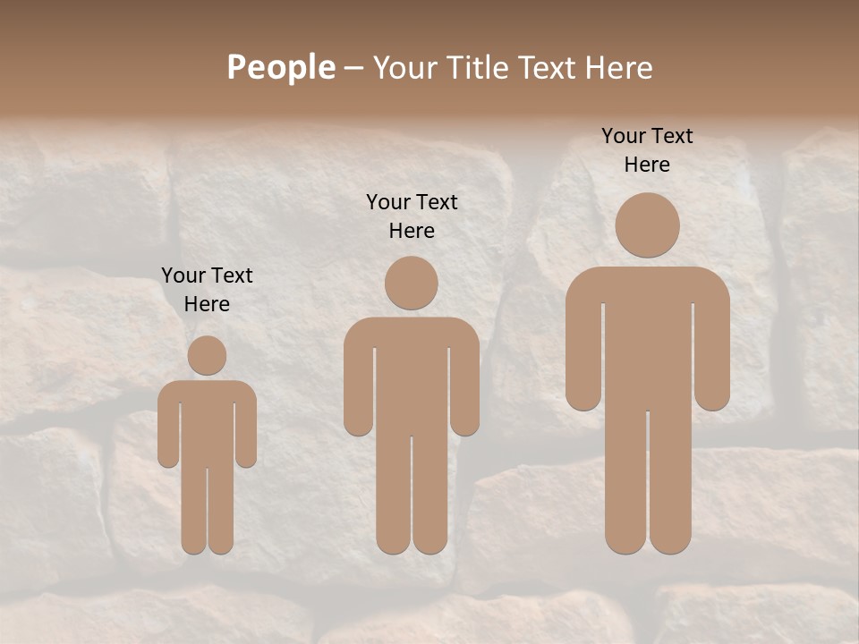 Stone Wall Texture PowerPoint Template