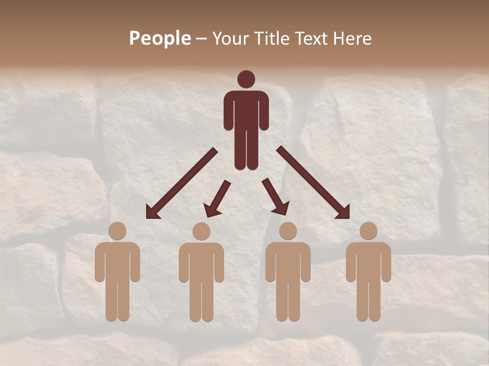 Stone Wall Texture PowerPoint Template