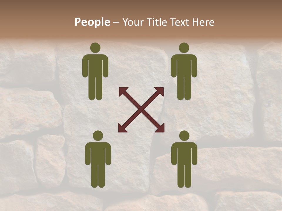 Stone Wall Texture PowerPoint Template