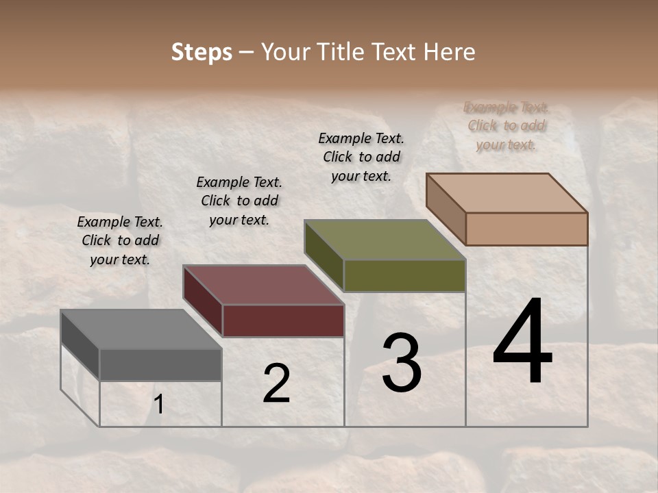 Stone Wall Texture PowerPoint Template
