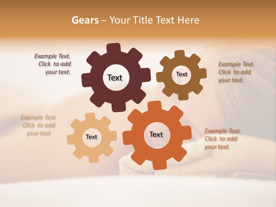 Nurse Helping Senior Man Get Dressed PowerPoint Template