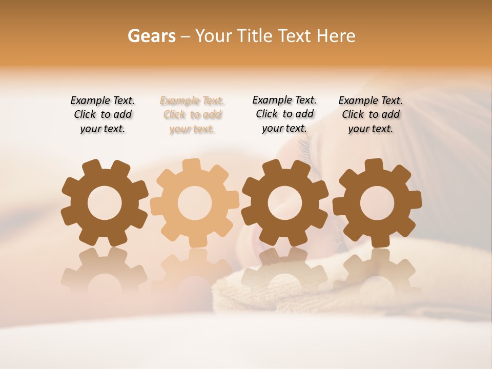 Nurse Helping Senior Man Get Dressed PowerPoint Template