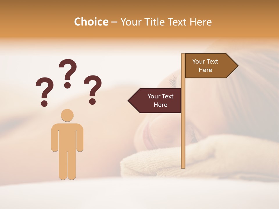 Nurse Helping Senior Man Get Dressed PowerPoint Template