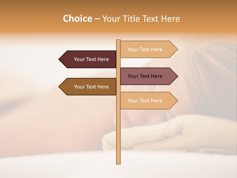 Nurse Helping Senior Man Get Dressed PowerPoint Template