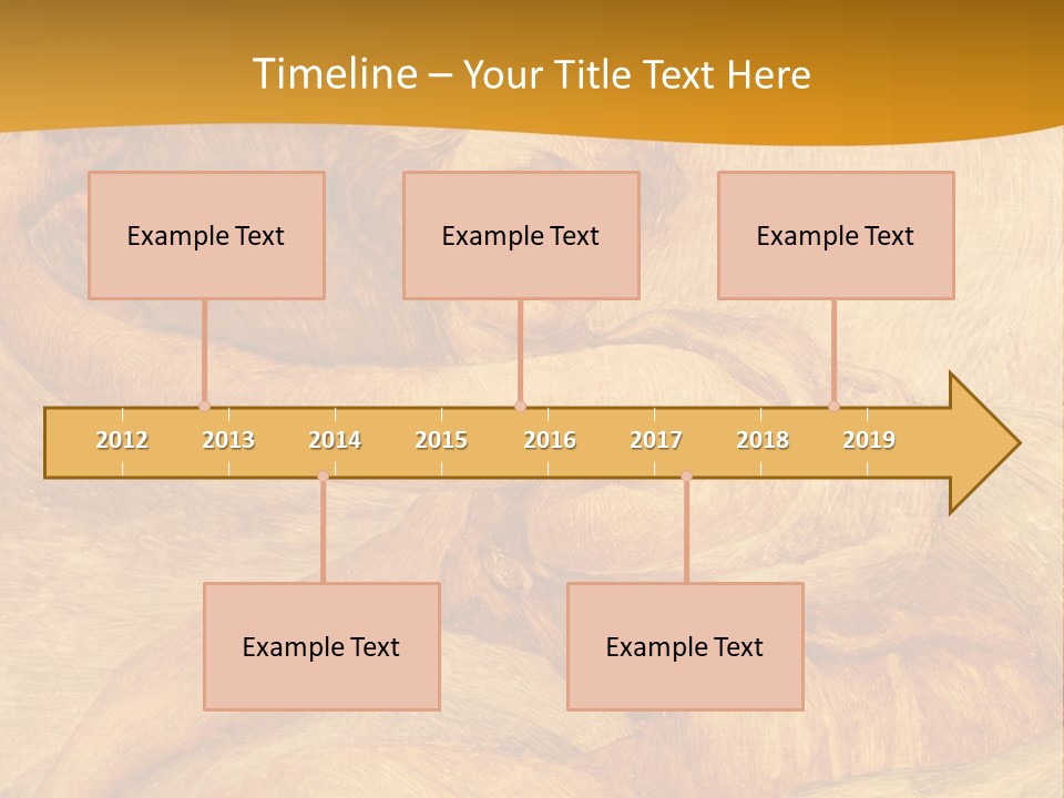 Old Fresco With Beautiful Woman From Palazzo Vecchio In Florence PowerPoint Template