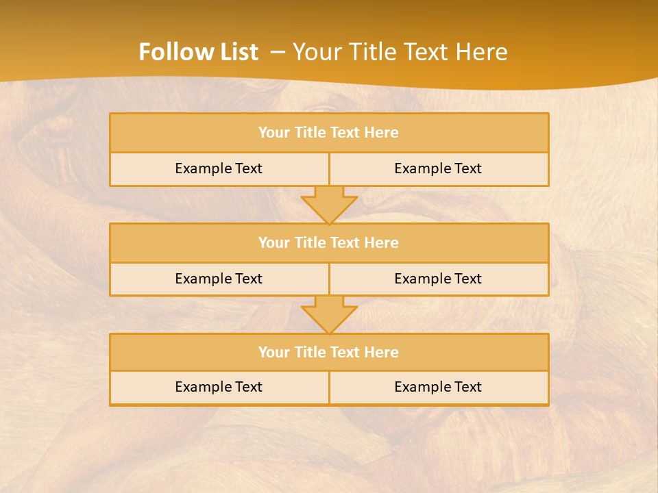 Old Fresco With Beautiful Woman From Palazzo Vecchio In Florence PowerPoint Template