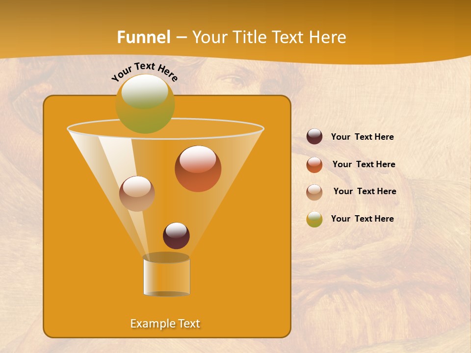 Old Fresco With Beautiful Woman From Palazzo Vecchio In Florence PowerPoint Template