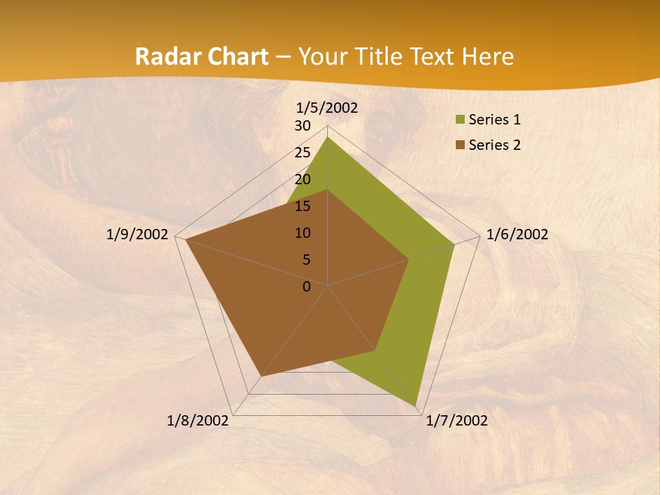 Old Fresco With Beautiful Woman From Palazzo Vecchio In Florence PowerPoint Template