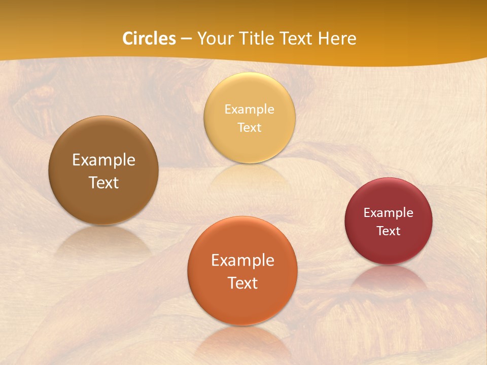 Old Fresco With Beautiful Woman From Palazzo Vecchio In Florence PowerPoint Template