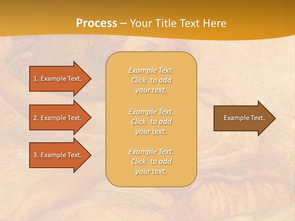 Old Fresco With Beautiful Woman From Palazzo Vecchio In Florence PowerPoint Template