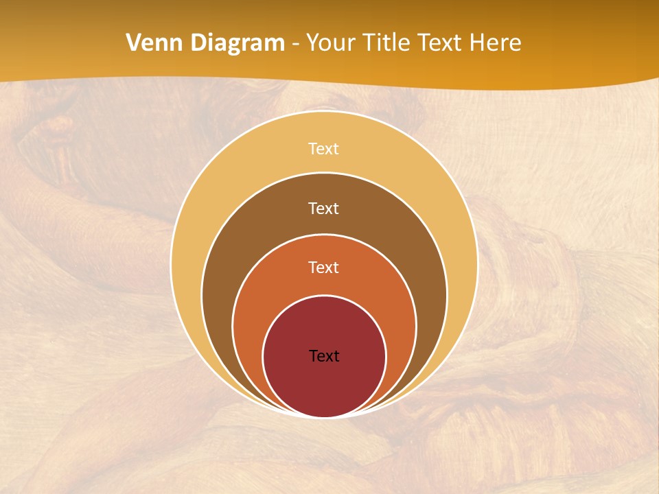 Old Fresco With Beautiful Woman From Palazzo Vecchio In Florence PowerPoint Template