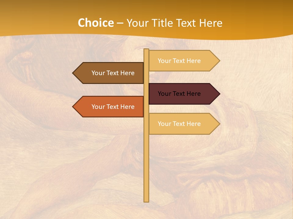 Old Fresco With Beautiful Woman From Palazzo Vecchio In Florence PowerPoint Template