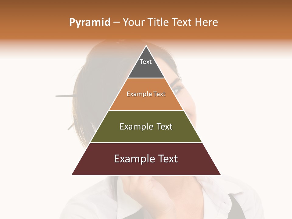 Young Woman With Big Amazaing Smile Speaking On Cell Phone PowerPoint Template