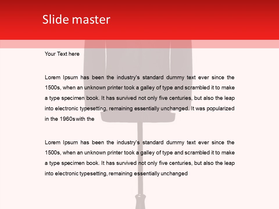 Man's Elegants Suits PowerPoint Template