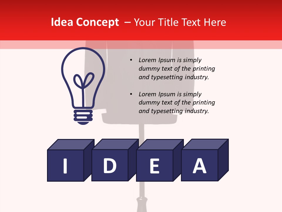 Man's Elegants Suits PowerPoint Template