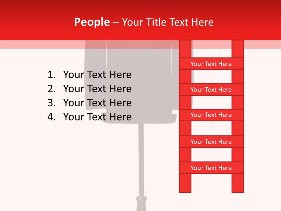 Man's Elegants Suits PowerPoint Template