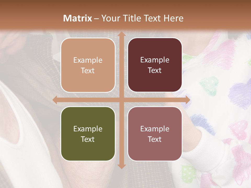 Nurse Helping Senior Man Get Dressed PowerPoint Template