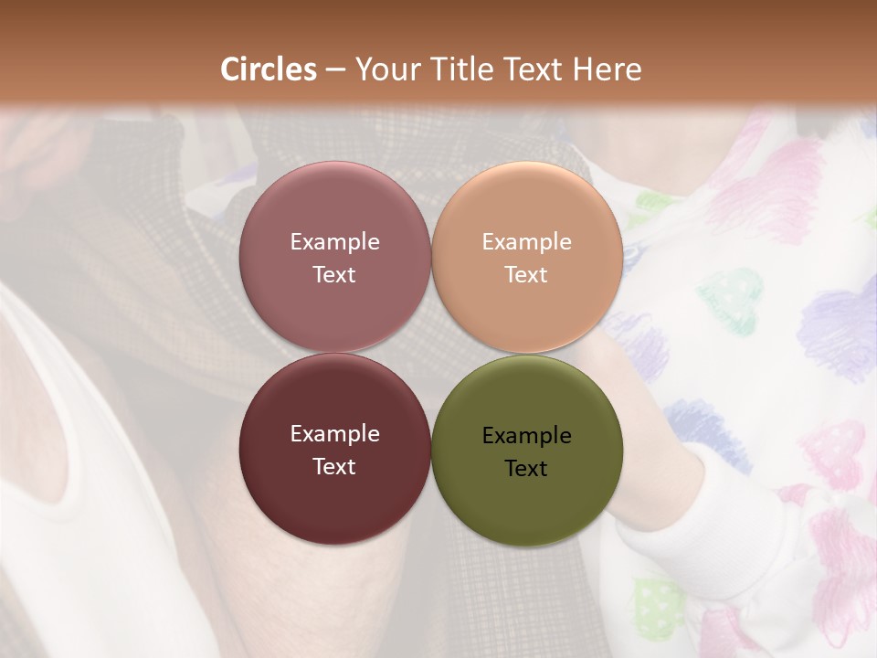 Nurse Helping Senior Man Get Dressed PowerPoint Template