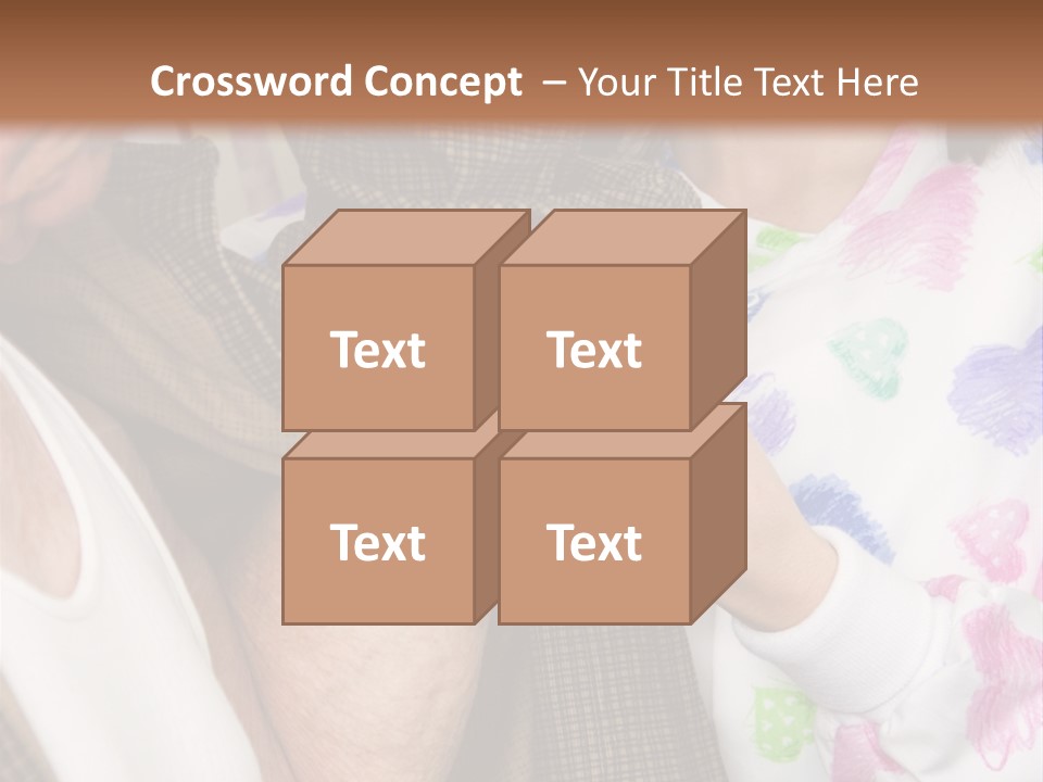 Nurse Helping Senior Man Get Dressed PowerPoint Template