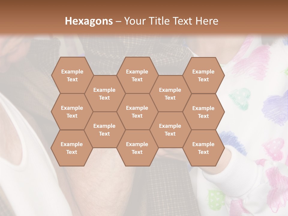 Nurse Helping Senior Man Get Dressed PowerPoint Template