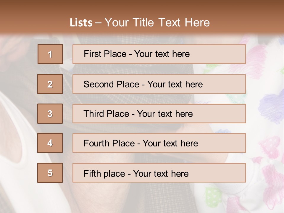 Nurse Helping Senior Man Get Dressed PowerPoint Template