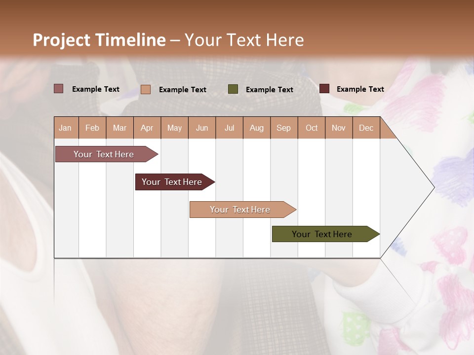 Nurse Helping Senior Man Get Dressed PowerPoint Template