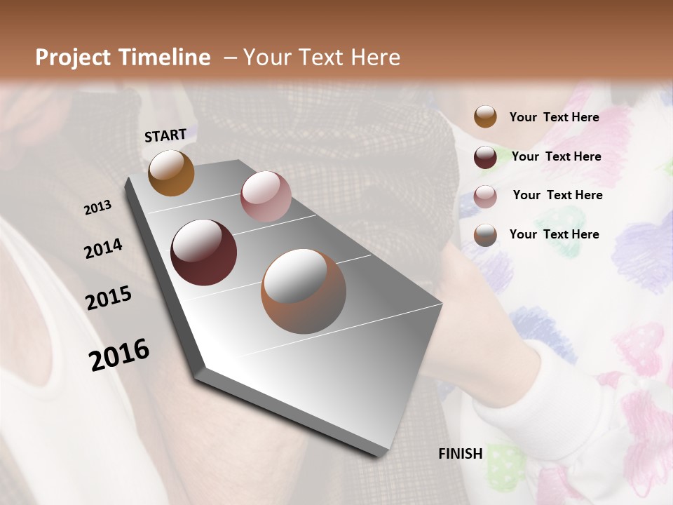 Nurse Helping Senior Man Get Dressed PowerPoint Template