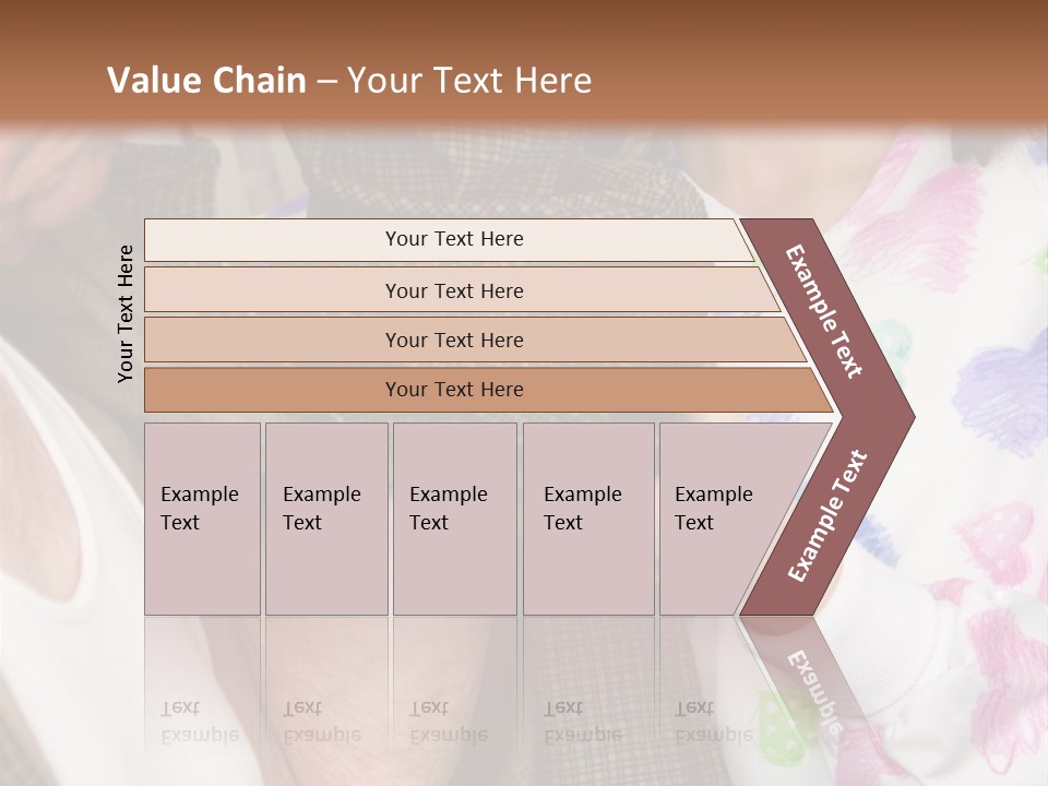 Nurse Helping Senior Man Get Dressed PowerPoint Template