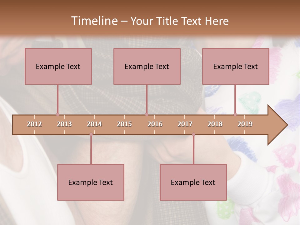 Nurse Helping Senior Man Get Dressed PowerPoint Template