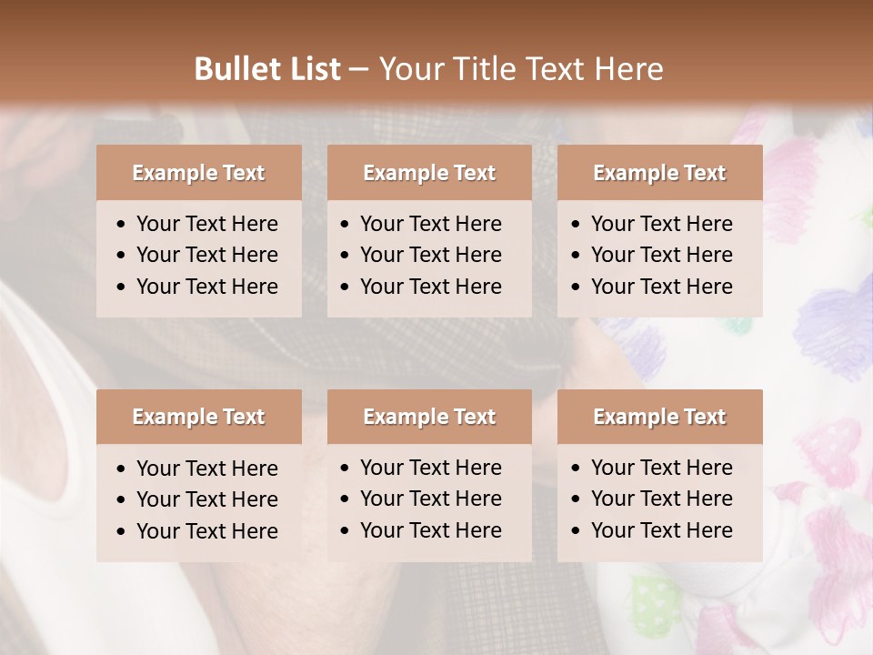 Nurse Helping Senior Man Get Dressed PowerPoint Template