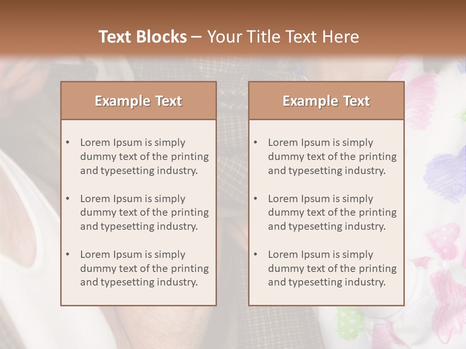 Nurse Helping Senior Man Get Dressed PowerPoint Template