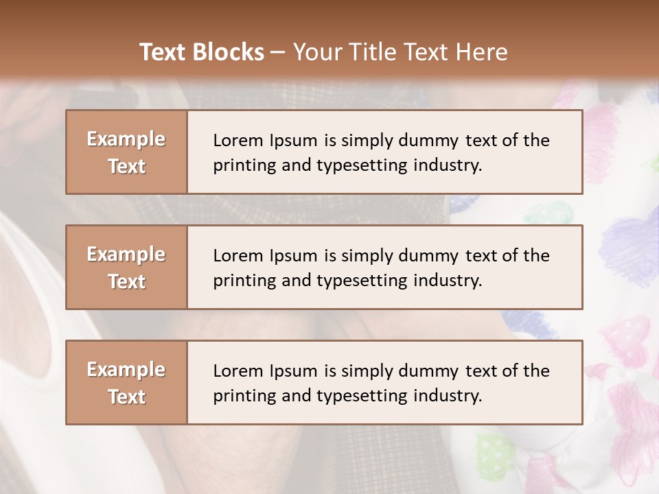 Nurse Helping Senior Man Get Dressed PowerPoint Template