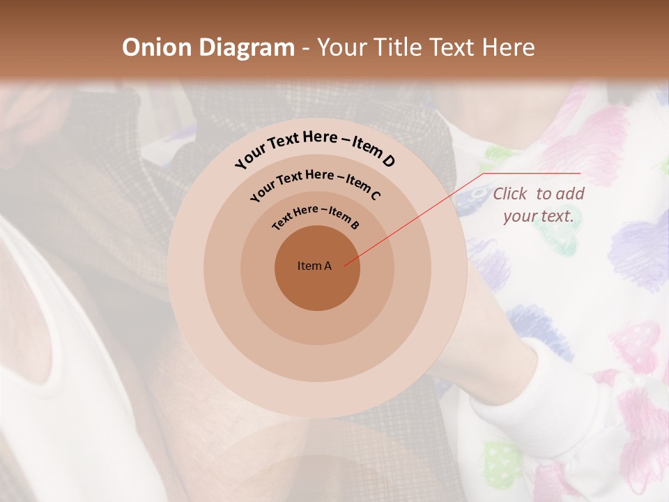 Nurse Helping Senior Man Get Dressed PowerPoint Template