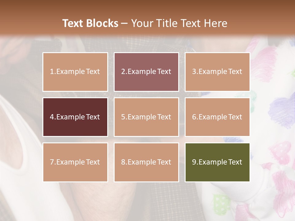 Nurse Helping Senior Man Get Dressed PowerPoint Template