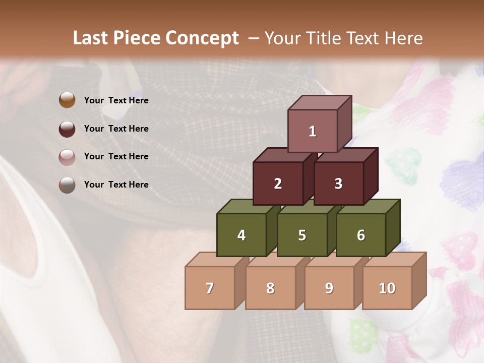 Nurse Helping Senior Man Get Dressed PowerPoint Template