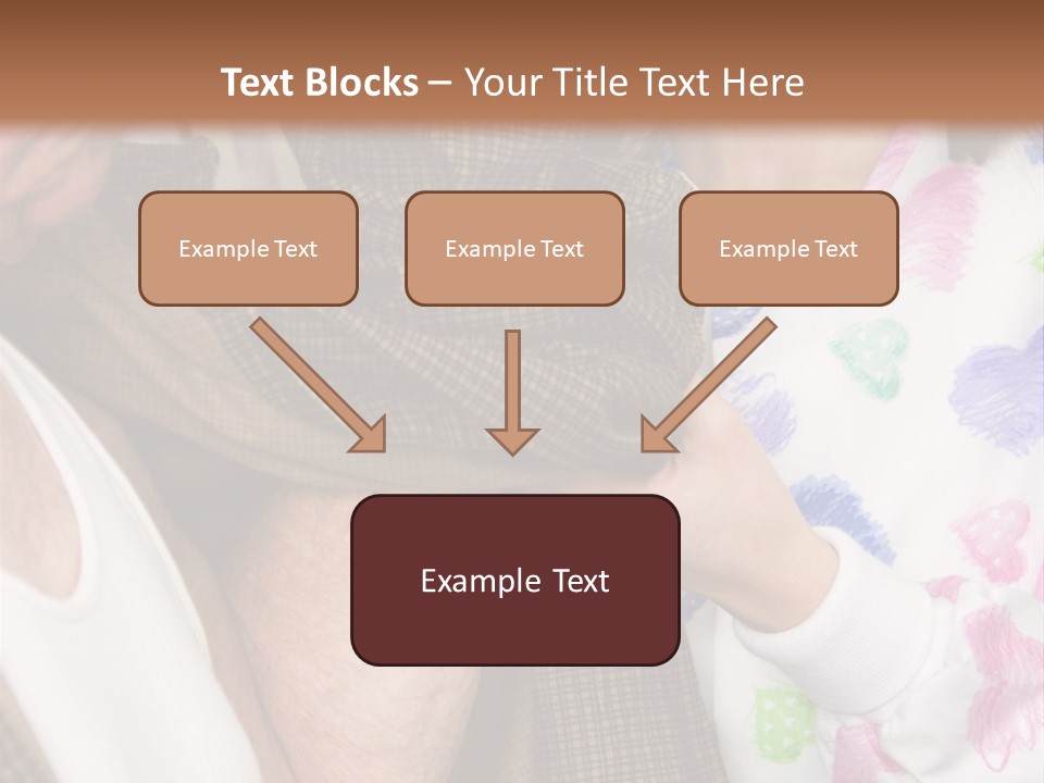 Nurse Helping Senior Man Get Dressed PowerPoint Template