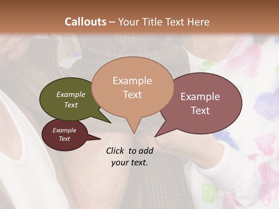 Nurse Helping Senior Man Get Dressed PowerPoint Template