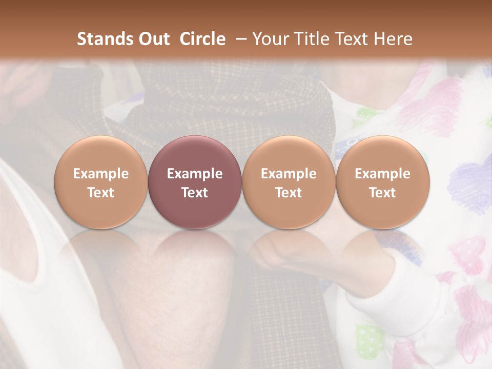 Nurse Helping Senior Man Get Dressed PowerPoint Template