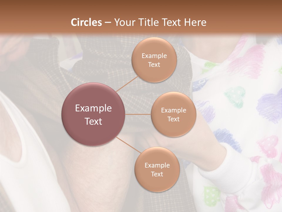 Nurse Helping Senior Man Get Dressed PowerPoint Template