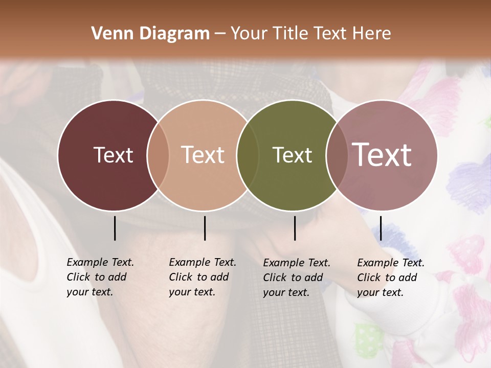 Nurse Helping Senior Man Get Dressed PowerPoint Template