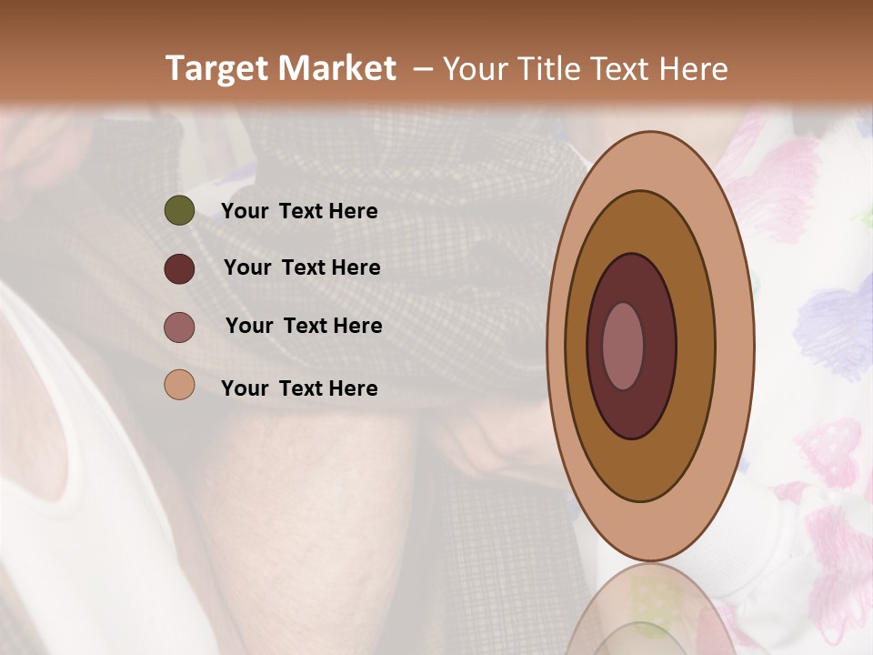 Nurse Helping Senior Man Get Dressed PowerPoint Template