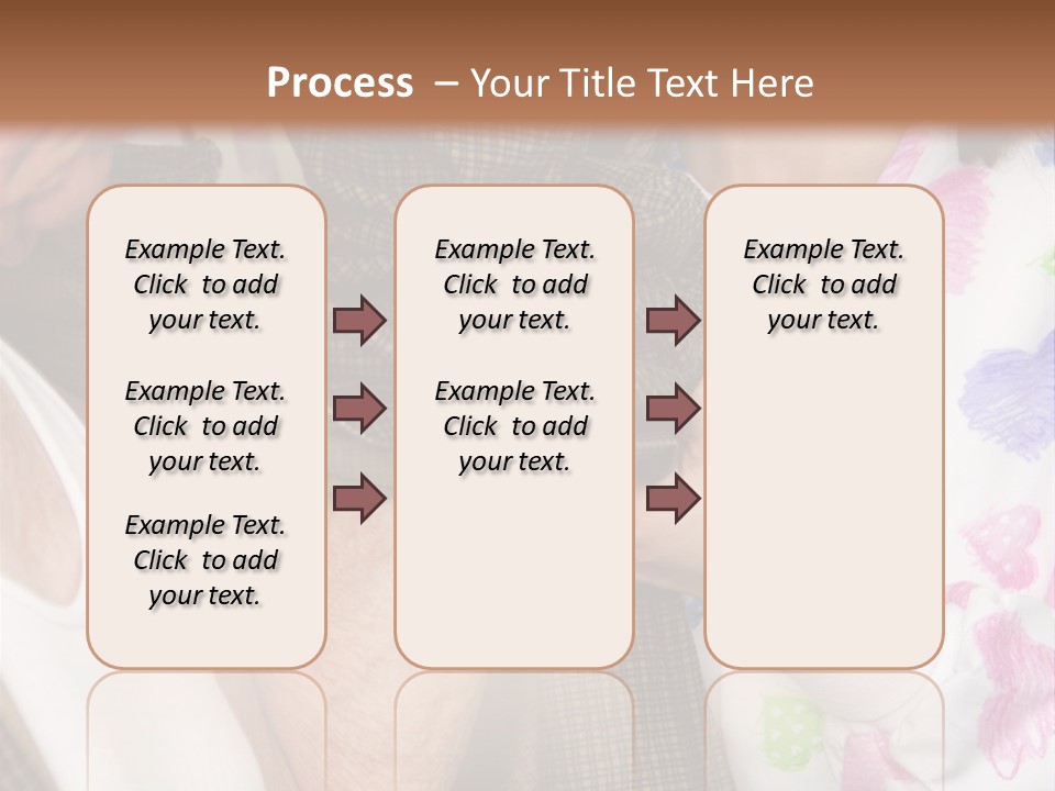 Nurse Helping Senior Man Get Dressed PowerPoint Template