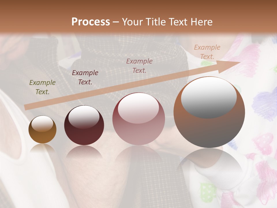 Nurse Helping Senior Man Get Dressed PowerPoint Template