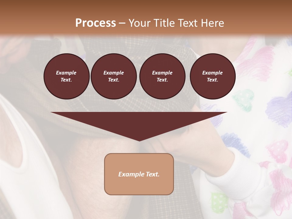 Nurse Helping Senior Man Get Dressed PowerPoint Template