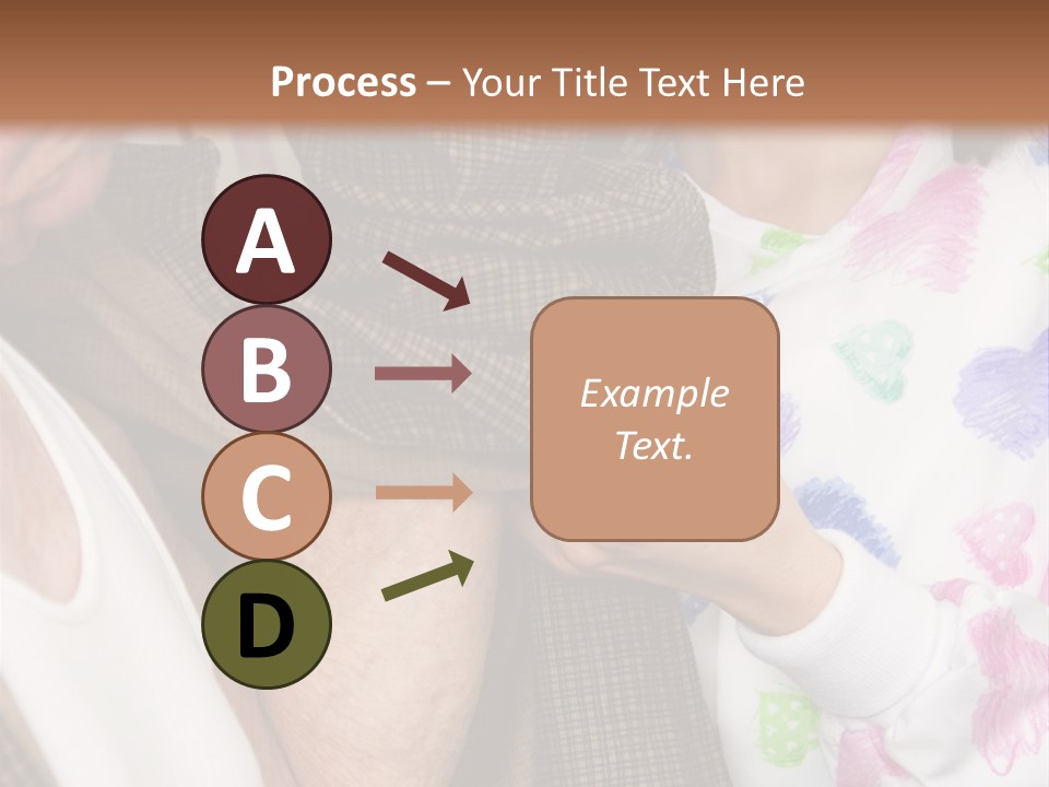 Nurse Helping Senior Man Get Dressed PowerPoint Template