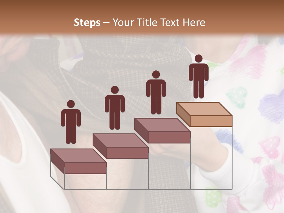 Nurse Helping Senior Man Get Dressed PowerPoint Template