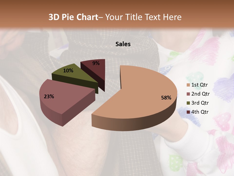 Nurse Helping Senior Man Get Dressed PowerPoint Template