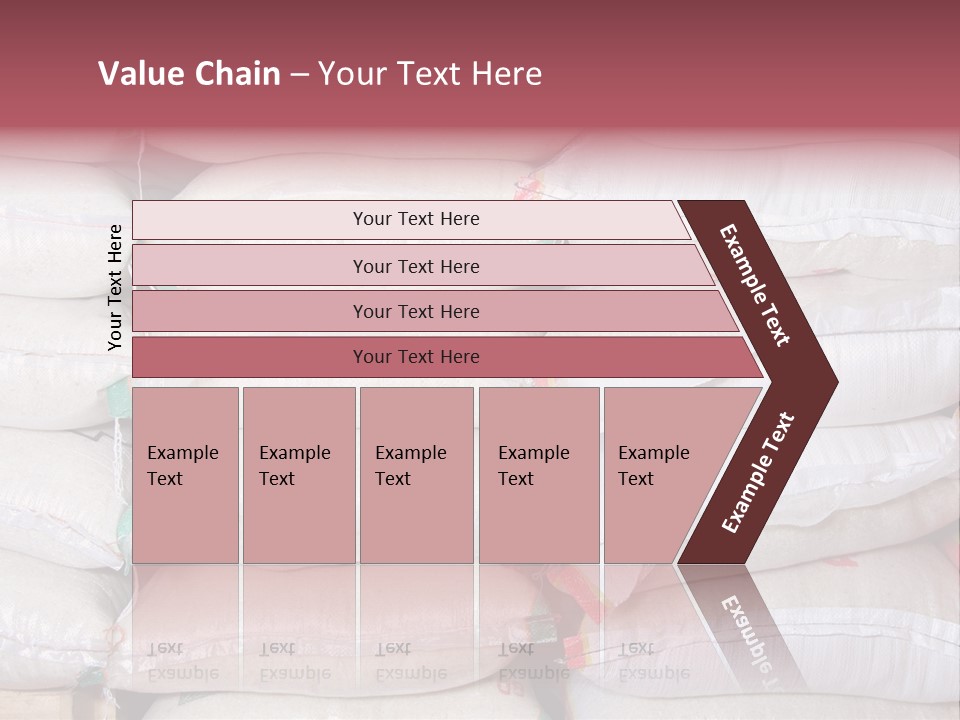 Rice In Bag PowerPoint Template