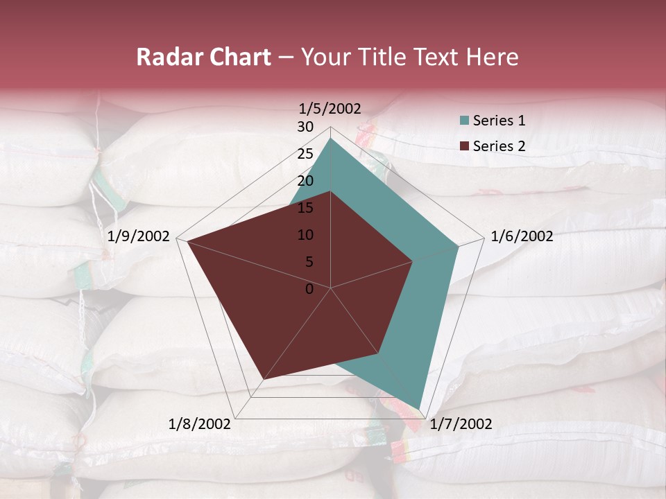 Rice In Bag PowerPoint Template